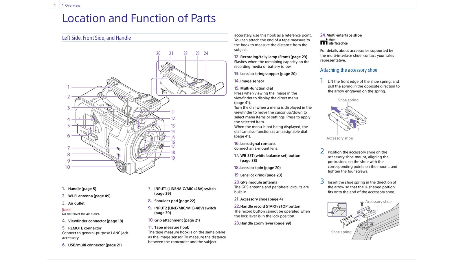 Sony PXW-FX9 Operations Manual - Download Link | Sony Cine