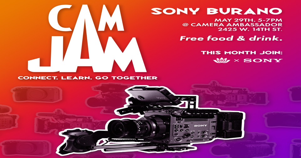 Cam jam sony cine